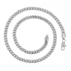 Apzeltīta ķēdīte ar klasisku  pinumu